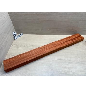 Падук заготовка грифа бас-гитары Радиал АА 47.5х(39-20-39)х890 мм - из 3х частей-0