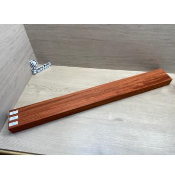 Падук заготовка грифа бас-гитары Радиал АА 47.5х(39-20-39)х890 мм - из 3х частей-4