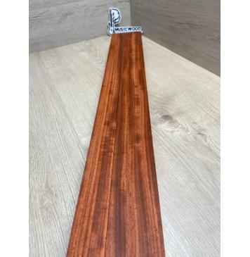 Падук заготовка грифа электрогитары Радиал ААА 49х(37-19-37)х695 мм - из 3х частей-9