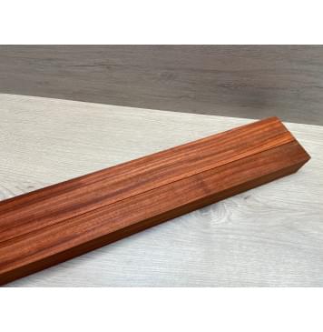 Падук заготовка грифа электрогитары Радиал ААА 49х(37-19-37)х695 мм - из 3х частей-12