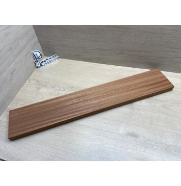 Сапели заготовка грифа электрогитары Радиал ААА 27х(48-26-48)х710 мм - из 3х частей-0