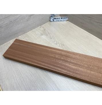 Сапели заготовка грифа электрогитары Радиал ААА 27х(48-26-48)х710 мм - из 3х частей-9