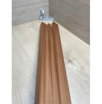 Сапели заготовка грифа электрогитары Радиал ААА 27х(48-26-48)х710 мм - из 3х частей-5