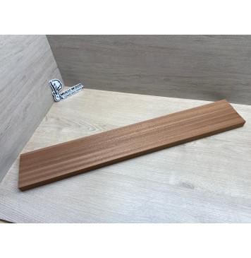 Сапели заготовка грифа электрогитары Радиал ААА 26х(47-20-47)х755 мм - из 3х частей-0