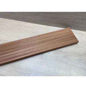 Сапели заготовка грифа электрогитары Радиал ААА 26х(47-20-47)х755 мм - из 3х частей-3