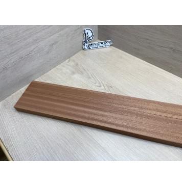 Сапели заготовка грифа электрогитары Радиал ААА 26х(47-20-47)х755 мм - из 3х частей-4