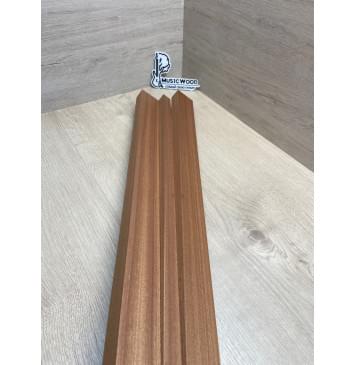 Сапели заготовка грифа электрогитары Радиал ААА 26х(47-20-47)х755 мм - из 3х частей-10