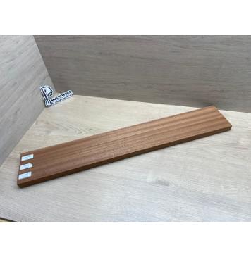 Сапели заготовка грифа электрогитары Радиал ААА 26х(47-20-47)х755 мм - из 3х частей-11