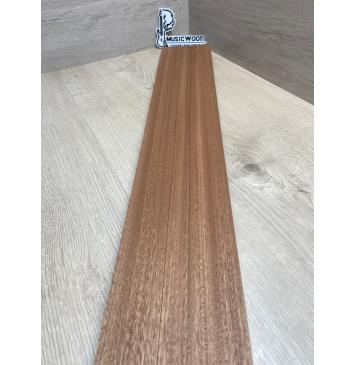 Сапели заготовка грифа электрогитары Радиал ААА 27х(48-22-48)х755 мм - из 3х частей-7