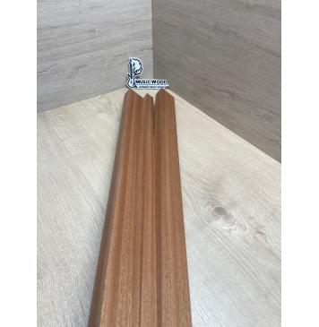 Сапели заготовка грифа электрогитары Радиал ААА 27х(48-22-48)х755 мм - из 3х частей-8