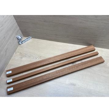 Сапели заготовка грифа электрогитары Радиал ААА 27х(48-22-48)х755 мм - из 3х частей-10