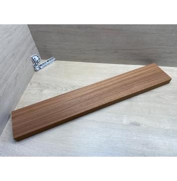 Сапели заготовка грифа электрогитары Радиал ААА 34х(46-34-46)х755 мм - из 3х частей-0