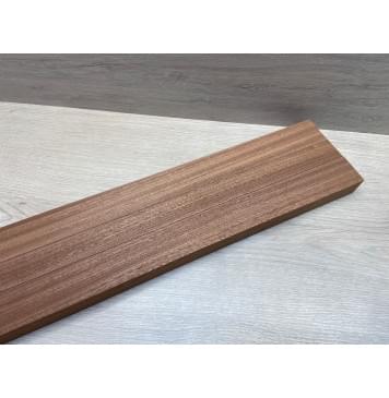 Сапели заготовка грифа электрогитары Радиал ААА 34х(46-34-46)х755 мм - из 3х частей-8