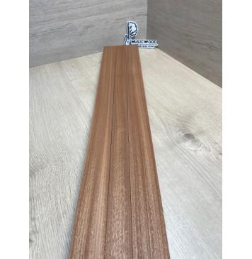 Сапели заготовка грифа электрогитары Радиал ААА 34х(46-34-46)х755 мм - из 3х частей-2