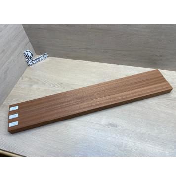 Сапели заготовка грифа электрогитары Радиал ААА 34х(46-34-46)х755 мм - из 3х частей-4