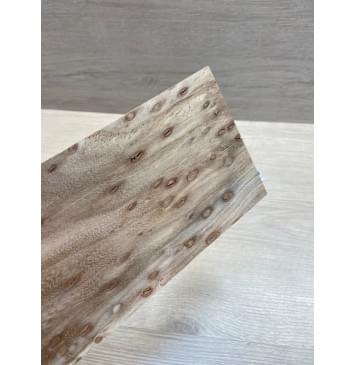 Карагач "Птичий Глаз" заготовка накладки на головку грифа Смешанный ААА Кап ААА 4,5х115х230 мм-1