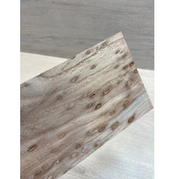 Карагач "Птичий Глаз" заготовка накладки на головку грифа Смешанный ААА Кап ААА 4х115х230 мм-3