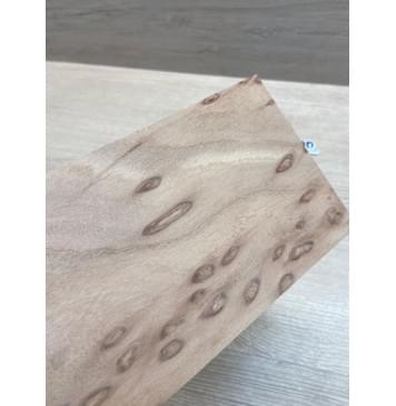 Карагач "Птичий Глаз" заготовка накладки на головку грифа Смешанный ААА Кап ААА 5х105х255 мм-1