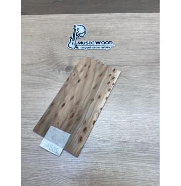 Карагач "Птичий Глаз" заготовка накладки на головку грифа Смешанный ААА Кап ААА 3,6х115х220 мм-3