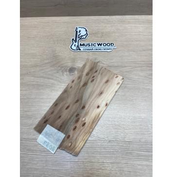 Карагач "Птичий Глаз" заготовка накладки на головку грифа Смешанный ААА Кап ААА 3,2х115х220 мм-3