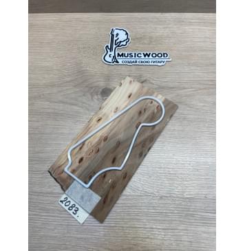 Карагач "Птичий Глаз" заготовка накладки на головку грифа Смешанный ААА Кап ААА 3,2х115х220 мм-0