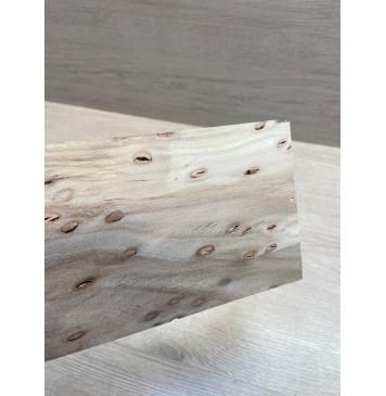 Карагач "Птичий Глаз" заготовка накладки на головку грифа Смешанный ААА Кап ААА 3,2х115х220 мм-1