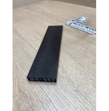 Эбен Чёрный заготовка для бриджа акустической гитары Радиал ААА 11х50х200 мм-1