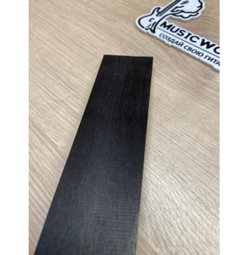 Эбен Чёрный заготовка для бриджа акустической гитары Радиал ААА 11х50х200 мм-2