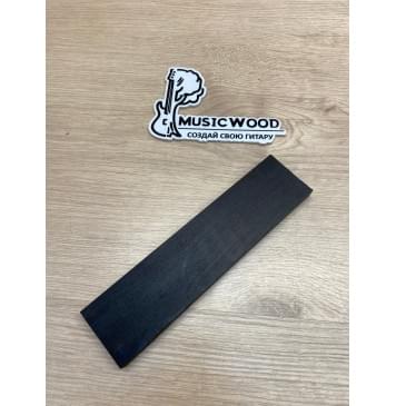 Эбен Чёрный заготовка для бриджа акустической гитары Радиал ААА 11х50х200 мм-3