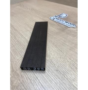 Эбен Чёрный заготовка для бриджа акустической гитары Радиал ААА 10.5х51х200 мм-1