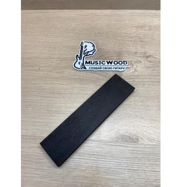 Эбен Чёрный заготовка для бриджа акустической гитары Радиал АА 11х52х200 мм-0