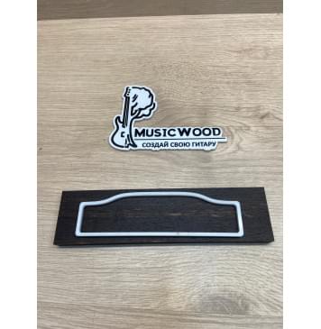 Эбен Чёрный заготовка для бриджа акустической гитары Радиал АА 11х51х200 мм-0