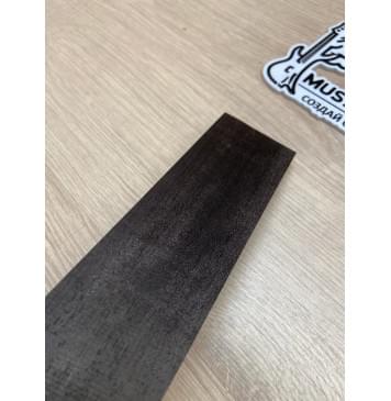 Эбен Чёрный заготовка для бриджа акустической гитары Радиал ААА 11х52х200 мм-3