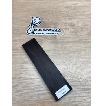 Эбен Чёрный заготовка для бриджа акустической гитары Радиал ААА 11х52х200 мм-4