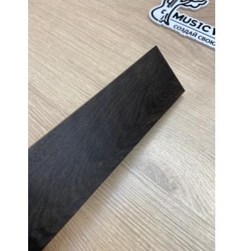 Эбен Чёрный заготовка для бриджа акустической гитары Смешанный ААА 11х52х200 мм-3