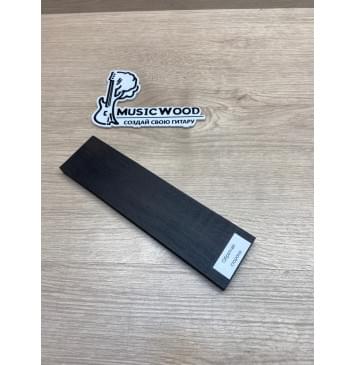 Эбен Чёрный заготовка для бриджа акустической гитары Радиал АА 10.5х51х200 мм-4