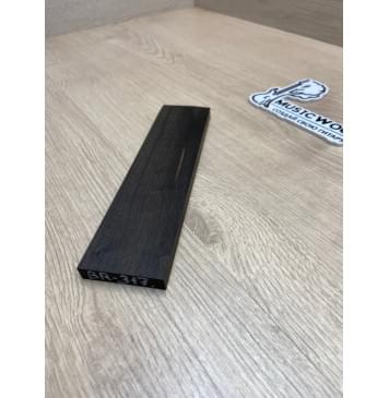 Эбен Чёрный заготовка для бриджа акустической гитары Радиал А 9.5х50х200 мм-4