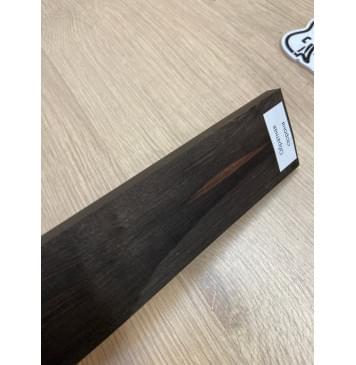 Эбен Чёрный заготовка для бриджа акустической гитары Радиал А 9.5х50х200 мм-2