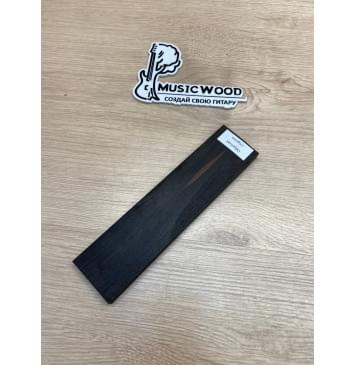 Эбен Чёрный заготовка для бриджа акустической гитары Радиал А 9.5х50х200 мм-5
