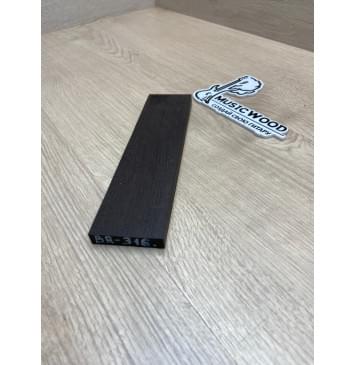 Эбен Чёрный заготовка для бриджа акустической гитары Радиал ААА 11х52х200 мм-2