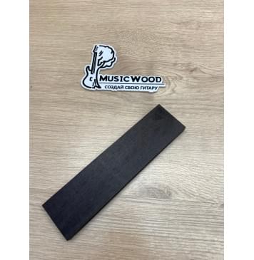 Эбен Чёрный заготовка для бриджа акустической гитары Радиал ААА 11х52х200 мм-4