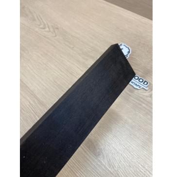 Эбен Чёрный заготовка для бриджа акустической гитары Радиал ААА 11х50х200 мм-3