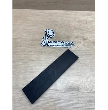 Эбен Чёрный заготовка для бриджа акустической гитары Радиал ААА 11х50х200 мм-0