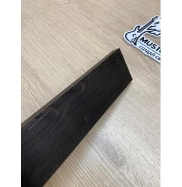Эбен Чёрный заготовка для бриджа акустической гитары Смешанный ААА 11х49.5х200 мм-1
