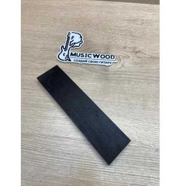 Эбен Чёрный заготовка для бриджа акустической гитары Радиал ААА 11х49х200 мм-4