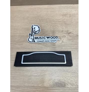 Эбен Чёрный заготовка для бриджа акустической гитары Радиал АА 11х51х200 мм-0