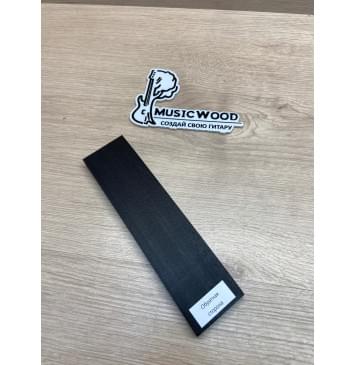 Эбен Чёрный заготовка для бриджа акустической гитары Радиал АА 11х51х200 мм-4