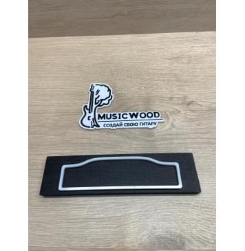 Эбен Чёрный заготовка для бриджа акустической гитары Радиал АА 11х51х200 мм-1