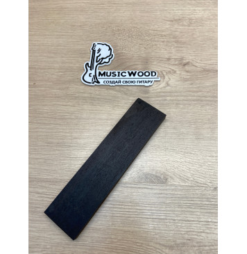 Эбен Чёрный заготовка для бриджа акустической гитары Радиал АА 11х52х200 мм-0
