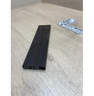 Эбен Чёрный заготовка для бриджа акустической гитары Радиал ААА 11х51х200 мм-2